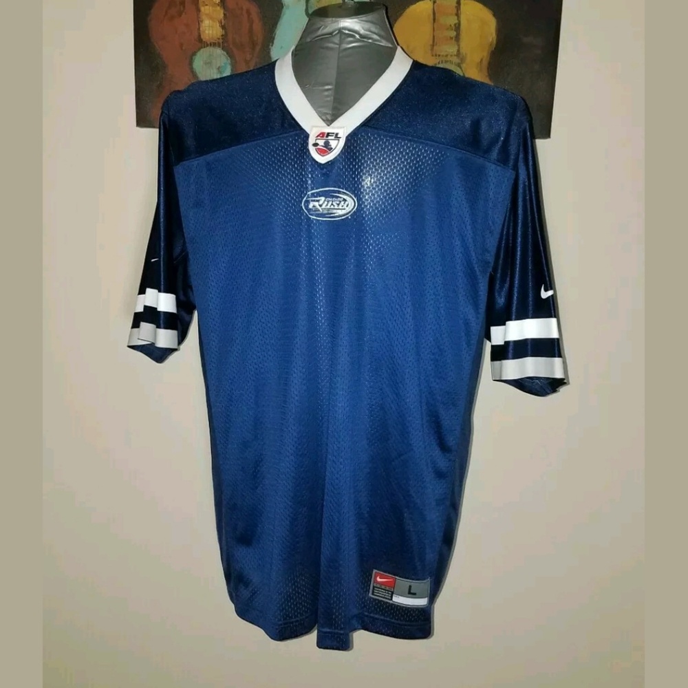 NEW NIKE Chicago Rush AFL Blank Jersey Size L